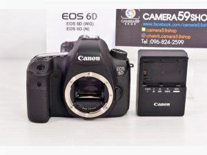 Canon EOS 6D Full-Frame สวยๆอุปกรณ์ครบ 