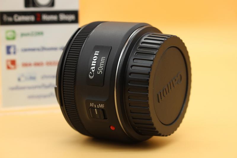 ขาย Lens CANON EF 50mm F/1.8 STM มีประกันศูนย์ถึง 27-01-64 สภาพสวยใหม่  ไร้ฝ้า รา ตัวหนังสือคมชัด