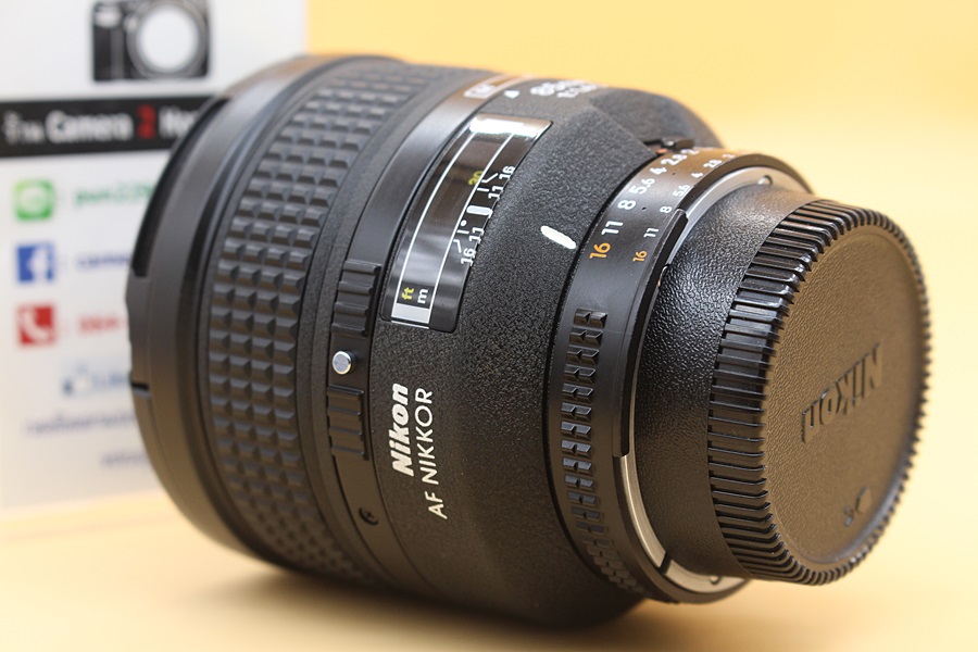 ขาย Lens Nikon AF 85mm f1.4D IF สภาพสวย มีรา ตัวหนังสือคมชัด  อุปกรณ์และรายละเอียดของสินค้า 1.Lens Nikon AF 85mm f1.4D IF (ราขอบเลนส์ 3จุดเล็ก) 2.Filter 3.