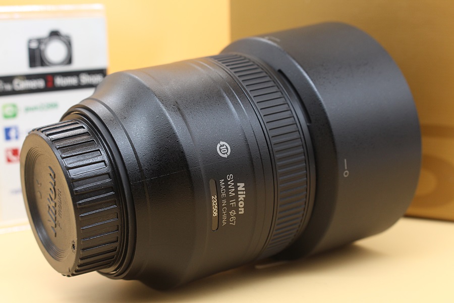 ขาย Lens Nikon AF-S 85mm F1.8 สภาพสวยใหม่ อดีตศูนย์ ไร้ฝ้า รา อุปกรณ์ครบกล่อง  อุปกรณ์และรายละเอียดของสินค้า 1.Lens Nikon AF-S 85mm F1.8 2.คู่มือการใช้งาน 