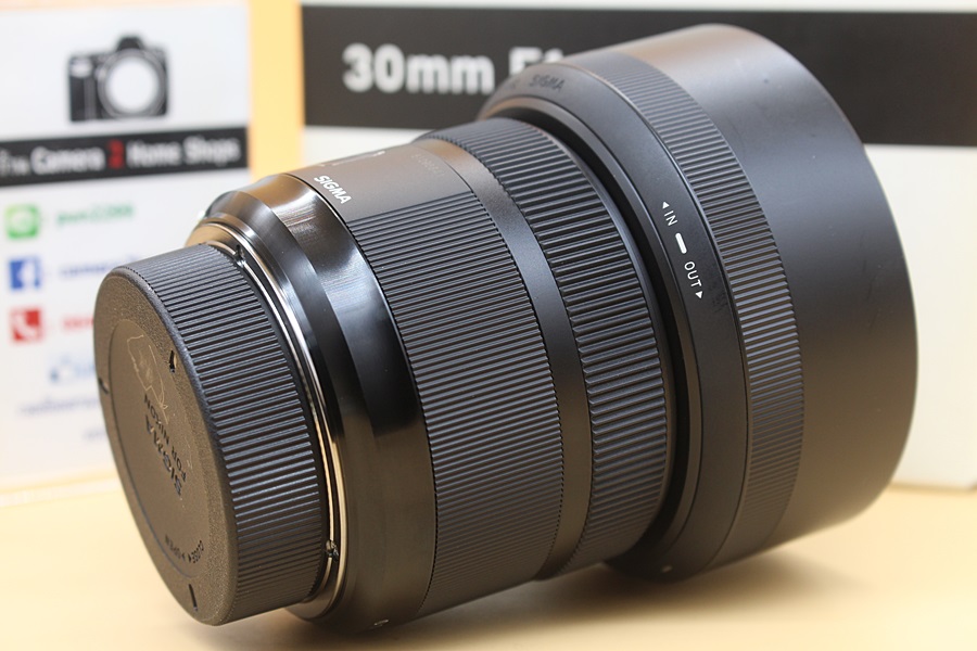 ขาย Lens SIGMA 30mm F1.4 DC HSM (for Nikon) สภาพสวยใหม่ อดีตศูนย์ ไร้ฝ้า รา อุปกรณ์ครบกล่อง  อุปกรณ์และรายละเอียดของสินค้า 1.Lens SIGMA 30mm F1.4 DC HSM (f