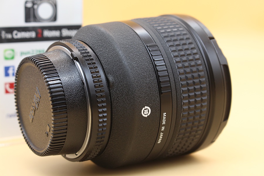 ขาย Lens Nikon AF 85mm f1.4D IF สภาพสวย มีรา ตัวหนังสือคมชัด  อุปกรณ์และรายละเอียดของสินค้า 1.Lens Nikon AF 85mm f1.4D IF (ราขอบเลนส์ 3จุดเล็ก) 2.Filter 3.