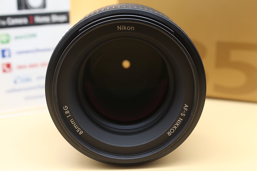 ขาย Lens Nikon AF-S 85mm F1.8 สภาพสวยใหม่ อดีตศูนย์ ไร้ฝ้า รา อุปกรณ์ครบกล่อง  อุปกรณ์และรายละเอียดของสินค้า 1.Lens Nikon AF-S 85mm F1.8 2.คู่มือการใช้งาน 