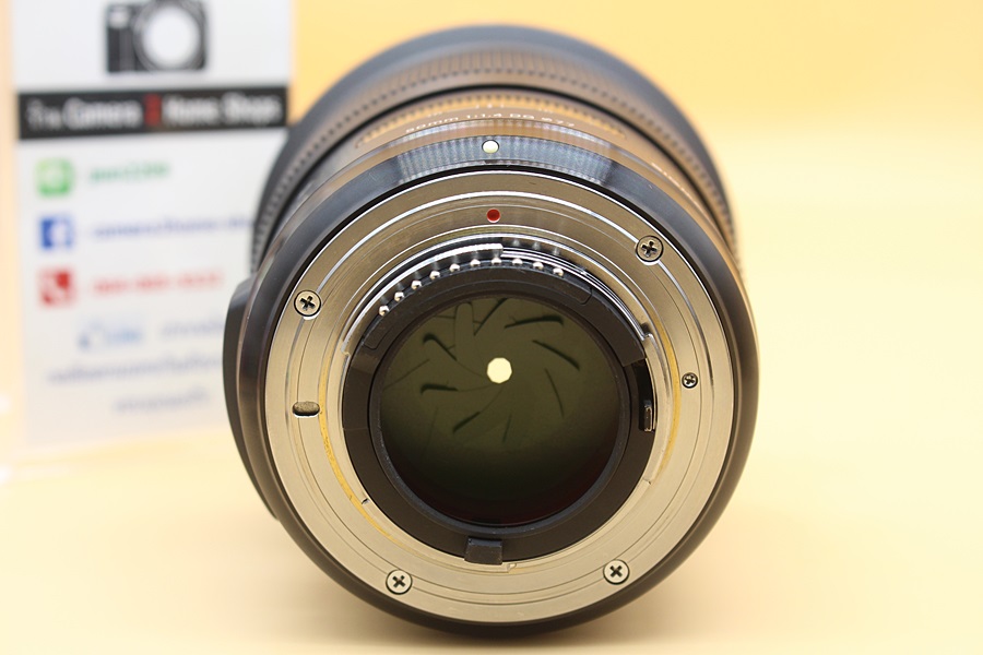 ขาย Lens Sigma 50mm f1.4 DG HSM Art (for Nikon) สภาพสวยใหม่ ไร้ฝ้า รา พร้อม Filter,Hood  อุปกรณ์และรายละเอียดของสินค้า 1.Lens Sigma 50mm f1.4 DG HSM Art (f