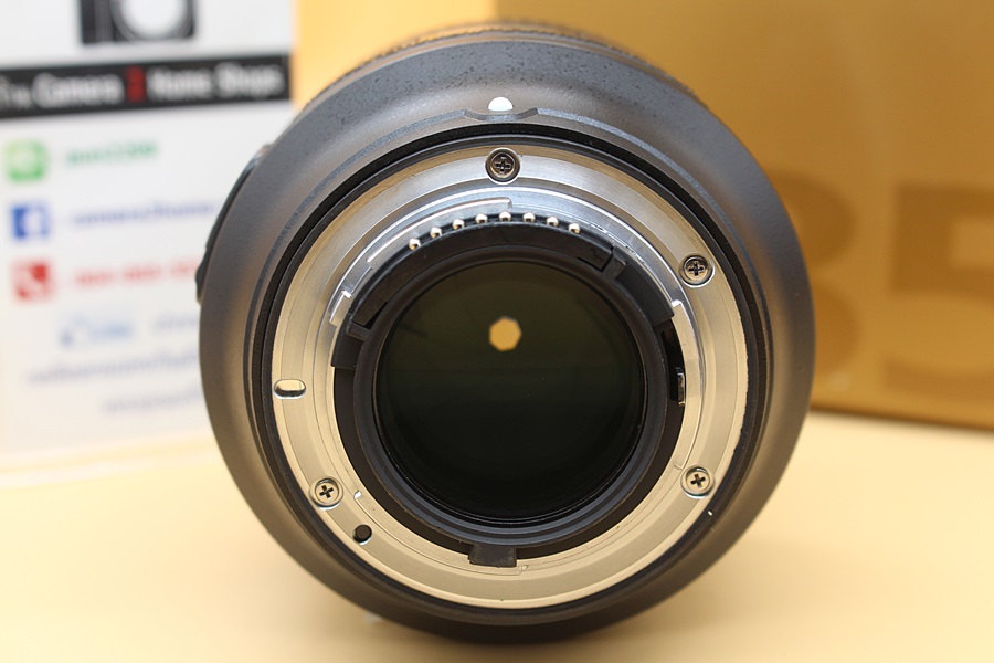 ขาย Lens Nikon AF-S 85mm F1.8 สภาพสวยใหม่ อดีตศูนย์ ไร้ฝ้า รา อุปกรณ์ครบกล่อง  อุปกรณ์และรายละเอียดของสินค้า 1.Lens Nikon AF-S 85mm F1.8 2.คู่มือการใช้งาน 