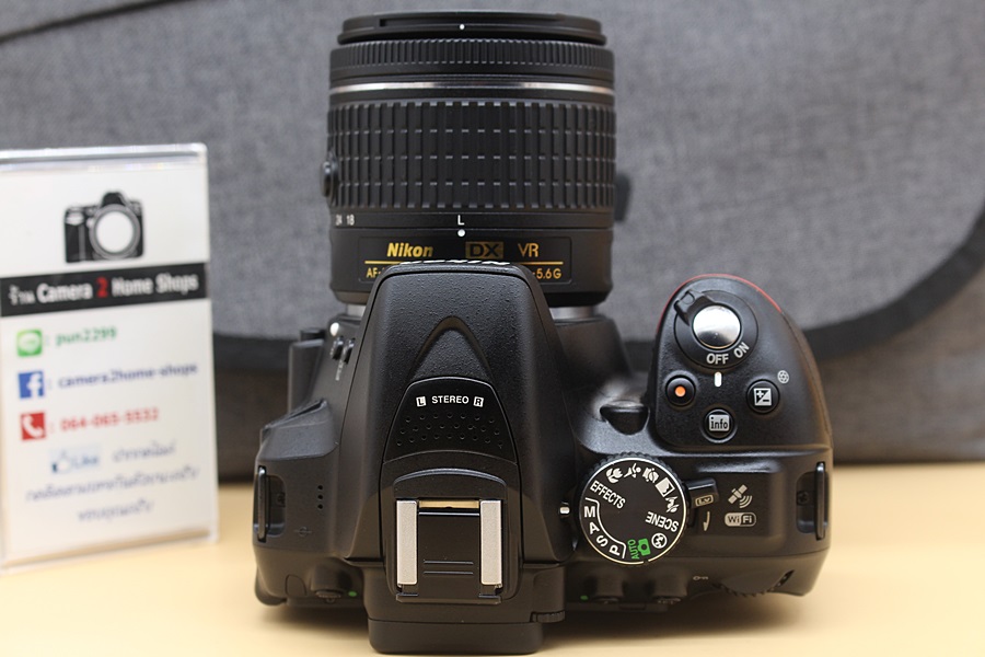 ขาย Nikon D5300 + lens 18-55mm VR สภาพสวย ชัตเตอร์ 5xx เมนูไทย อดีตศูนย์ ขอบจอดำ อุปกรณ์พร้อมกระเป๋า   อุปกรณ์และรายละเอียดของสินค้า 1.Body Nikon D5300 (ขอ