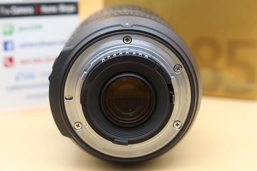 ขาย Lens Nikon AF-S DX 16-85mm f3.5-5.6G ED VR อดีตประกันร้าน ไร้ฝ้า รา ตัวหนังสือคมชัด อุปกรณ์พร้อมกล่อง  อุปกรณ์และรายละเอียดของสินค้า 1.Lens Nikon AF-S 