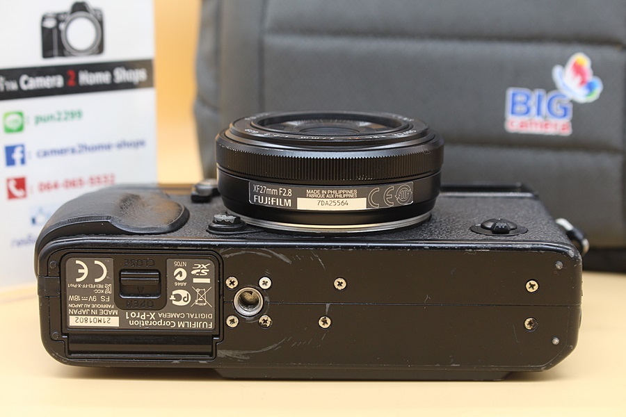 ขาย FUJI X-Pro1 + lens XF 27mmF2.8 R WR สภาพมีรอยจากการใช้งาน เมนูไทย ใช้งานได้ปกติเต็มระบบ อุปกรณ์พร้อมกระป๋า  อุปกรณ์และรายละเอียดของสินค้า 1.Body FUJI X