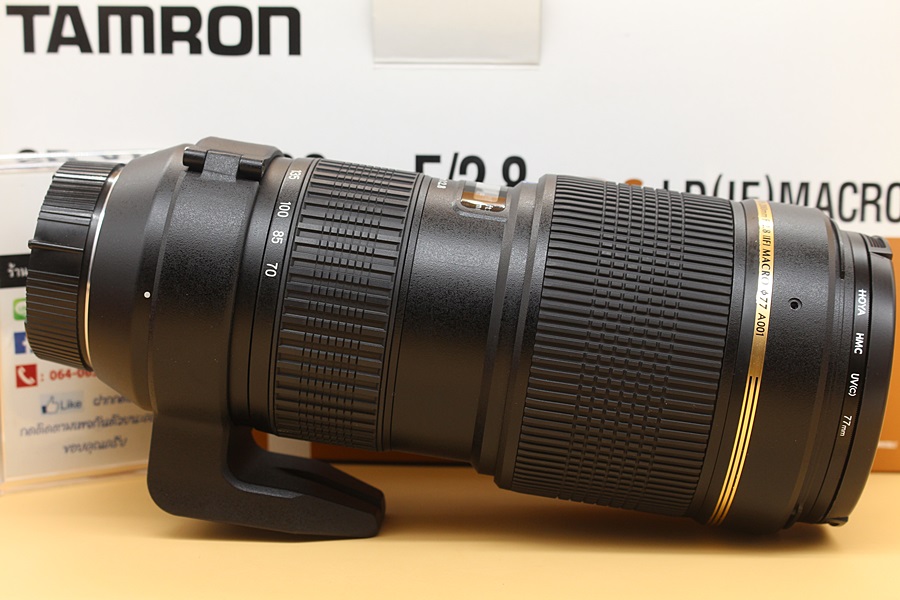 ขาย Lens Tamron SP AF 70-200mm F/2.8 DI LD (IF) Macro (For Nikon) สภาพสวยใหม่ ไร้ฝ้า รา อดีตศูนย์ อุปกรณ์ครบกล่อง  อุปกรณ์และรายละเอียดของสินค้า 1.Lens Tam
