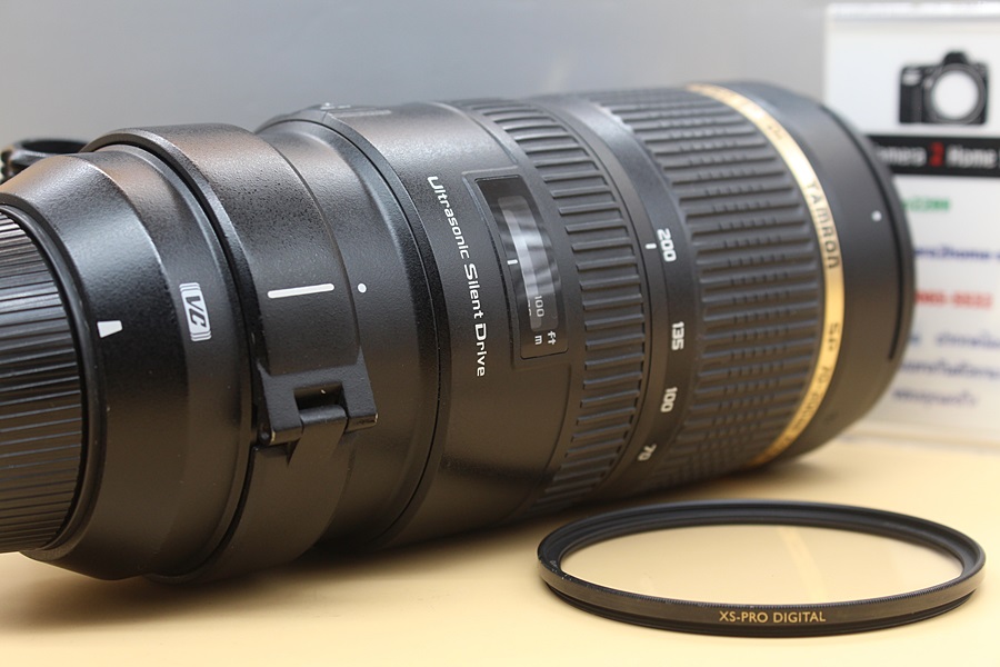 ขาย Lens Tamron SP 70-200mm f2.8 Di VC USD (For Nikon) สภาพสวย อดีตศูนย์ ไร้ฝ้า รา อุปกรณ์ครบกล่อง   อุปกรณ์และรายละเอียดของสินค้า 1.Lens Tamron SP 70-200m