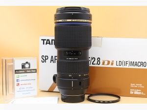 ขาย Lens Tamron SP AF 70-200mm F/2.8 DI LD (IF) Macro (For Nikon) สภาพสวยใหม่ ไร้ฝ้า รา อดีตศูนย์ อุปกรณ์ครบกล่อง  อุปกรณ์และรายละเอียดของสินค้า 1.Lens Tam