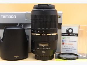 ขาย Lens Tamron SP 70-300mm F4-5.6 Di VC USD (For Nikon) สภาพสวยใหม่ ไร้ฝ้า รา อุปกรณ์ครบกล่อง  อุปกรณ์และรายละเอียดของสินค้า 1.Lens Tamron SP 70-300mm F4-