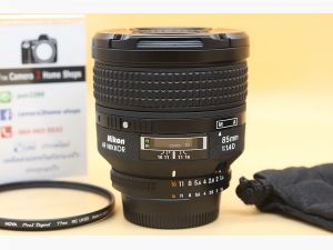 ขาย Lens Nikon AF 85mm f1.4D IF สภาพสวย มีรา ตัวหนังสือคมชัด  อุปกรณ์และรายละเอียดของสินค้า 1.Lens Nikon AF 85mm f1.4D IF (ราขอบเลนส์ 3จุดเล็ก) 2.Filter 3.