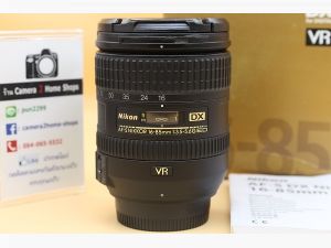 ขาย Lens Nikon AF-S DX 16-85mm f3.5-5.6G ED VR อดีตประกันร้าน ไร้ฝ้า รา ตัวหนังสือคมชัด อุปกรณ์พร้อมกล่อง  อุปกรณ์และรายละเอียดของสินค้า 1.Lens Nikon AF-S 